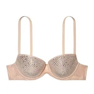 NWOT Victoria’s Secret Swarovski Crystal Nude Bra